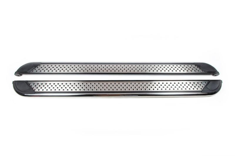 Купити Бокові пороги Maydos V2 (2 шт., алюміній) для Nissan Pathfinder R52 2012-2021 рр