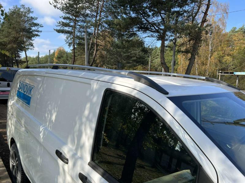 Купити Рейлінги Хром DDU (пласт. ніжки) Середня база (LONG) для Mercedes Vito / V-class W447 2014- рр