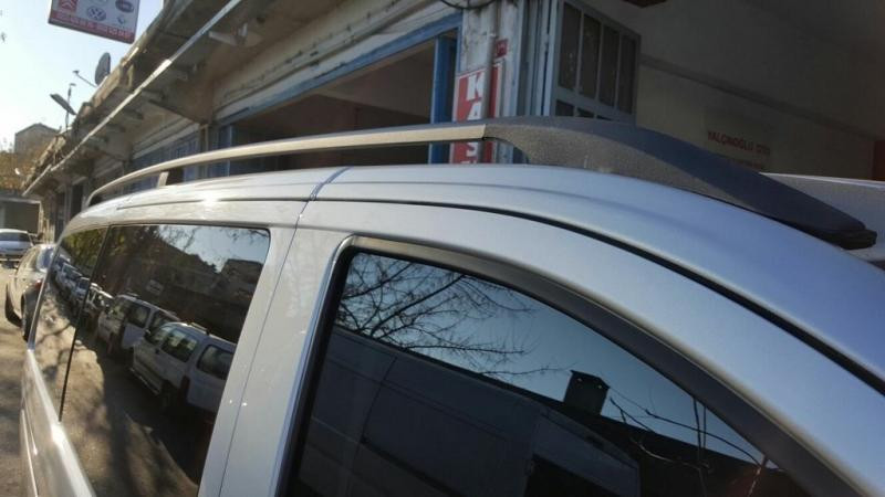 Купити Рейлінги чорні DDU (пласт. ніжки.) Довга база (EXTRALONG) для Mercedes Vito / V-class W447 2014- рр