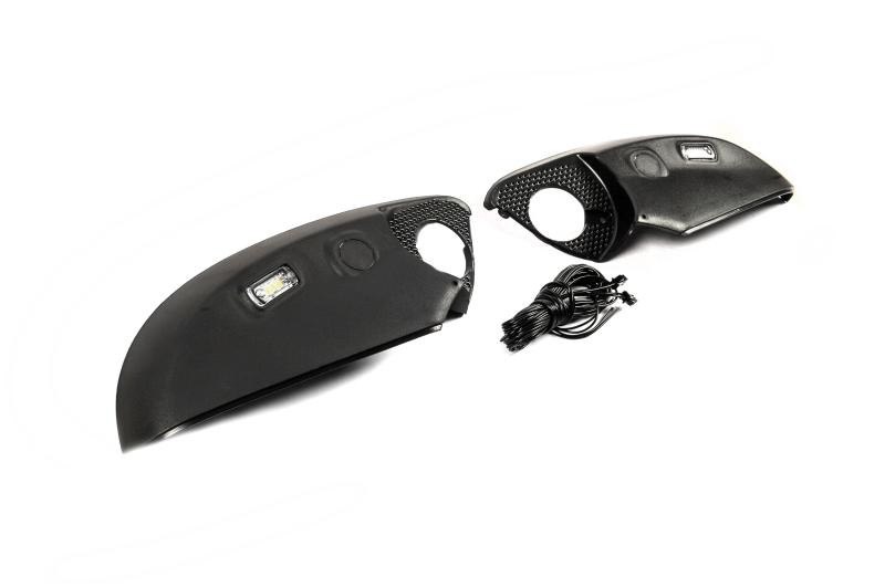 Купити Нижня частина дзеркала (з LED-підсвіткою) для Toyota Land Cruiser 200