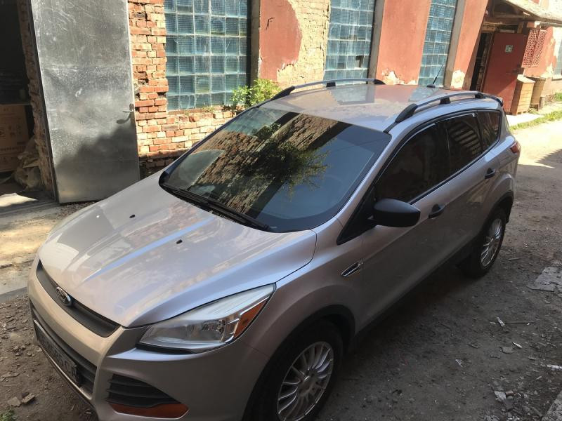 Купити Турецькі рейлінги Хром (2 шт) для Ford Kuga/Escape 2013-2019 рр