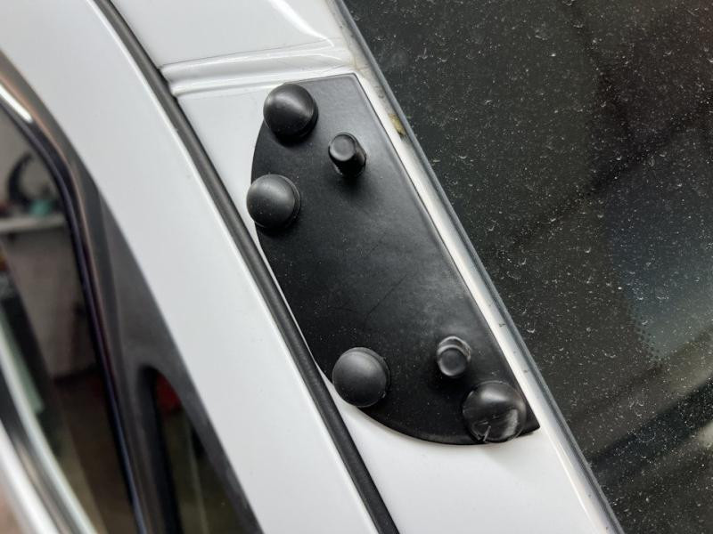 Купить Козырек на лобовое стекло на раме V2 (черный глянец, 5мм) для Volkswagen Crafter 2006-2016 гг