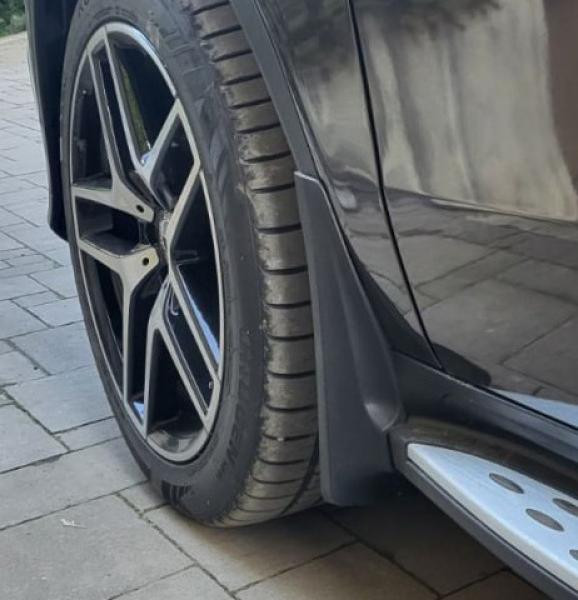 Купити Бризковики Premium c порогами (4 шт) для Mercedes GLE coupe C292 2015-2019 рр