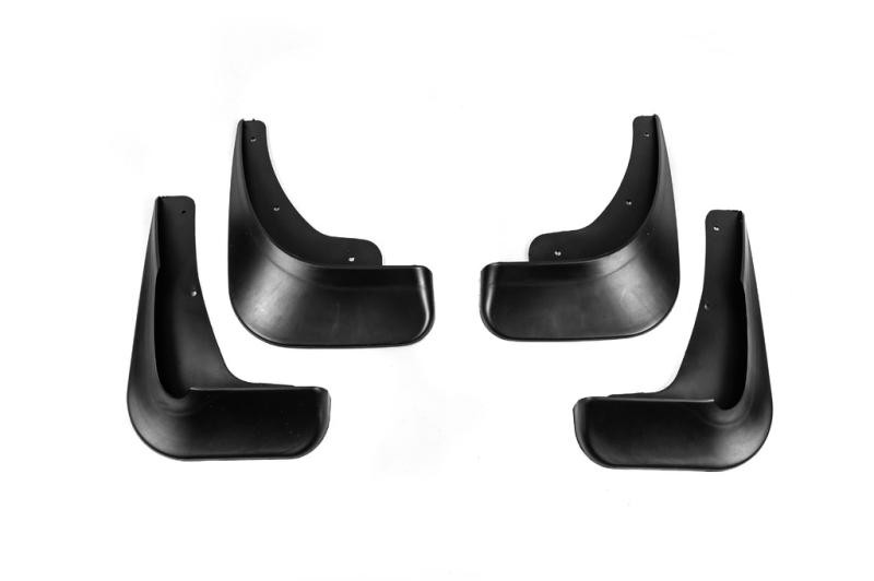 Купить Брызговики Premium (без порогов, 4 шт) для Mitsubishi Lancer X 2008- гг