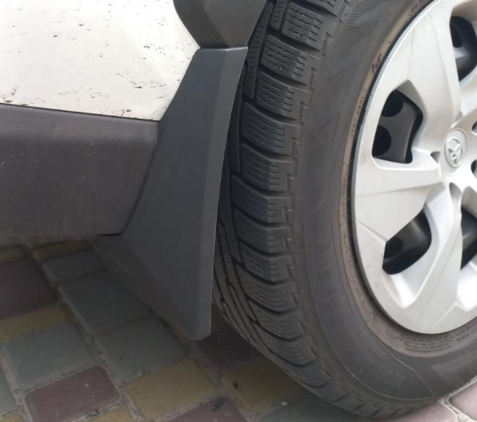 Купить Брызговики Premium 2019-2023 (без порогов, 4 шт) для Toyota Rav 4 2019- гг