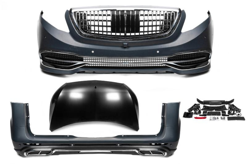 Купить Комплект обвеса (Maybach Type-A с капотом) для Mercedes Vito/V-class W447 2014- гг