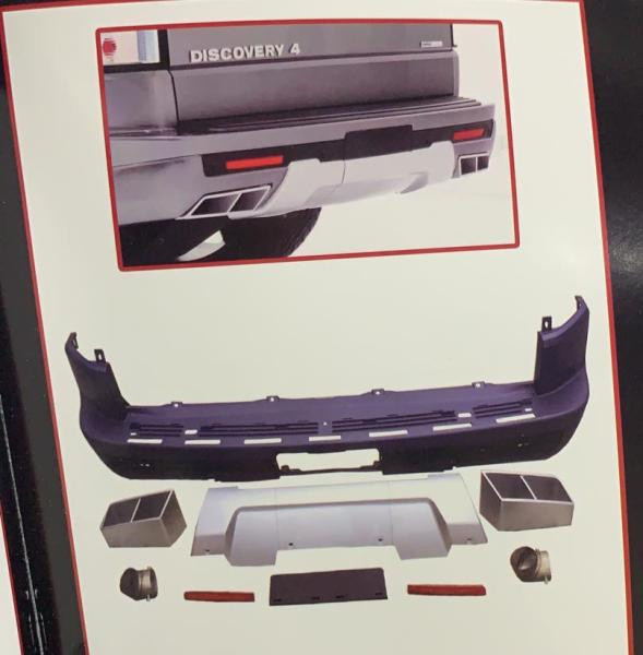 Купить Задний бампер Startich для Land Rover Discovery III