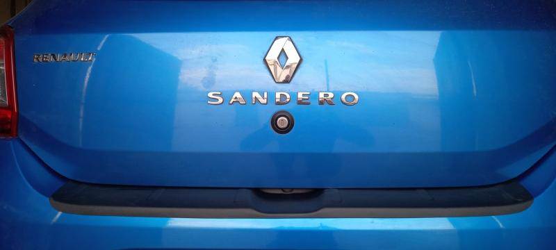 Купить Накладка на задний бампер EuroCap (ABS) для Renault Sandero 2013-2022 гг