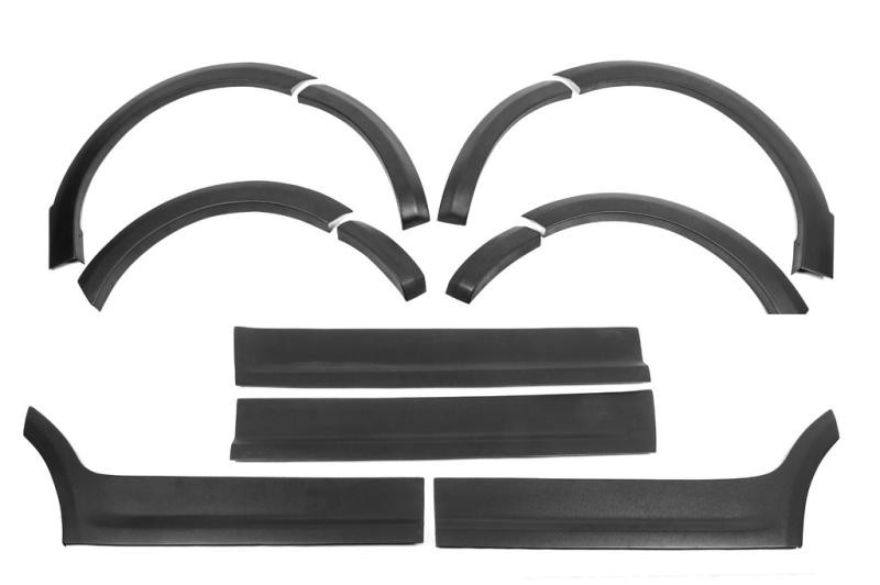 Купити Комплект молдингів і розширювачів арок 1 двері, коротка база для Volkswagen Caddy 2004-2010 рр