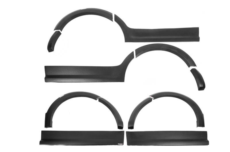 Купити Комплект молдингів і розширювачів арок 2 двері, коротка база для Volkswagen Caddy 2015-2020 рр
