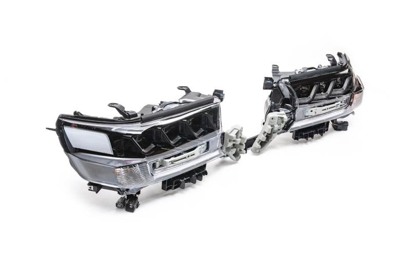 Купить Передние фары 2016-2025 (LX-Design) для Toyota Land Cruiser 200