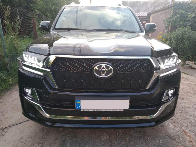 Купить Передние фары 2016-2025 (LX-Design) для Toyota Land Cruiser 200