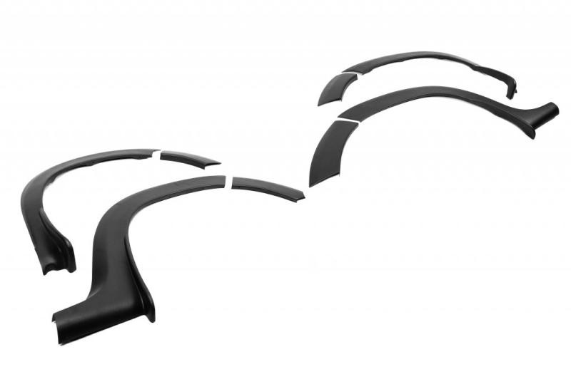 Купить Расширители арок гладкие (8 шт, ABS) EuroCap - Турция для Renault Duster 2008-2017 гг