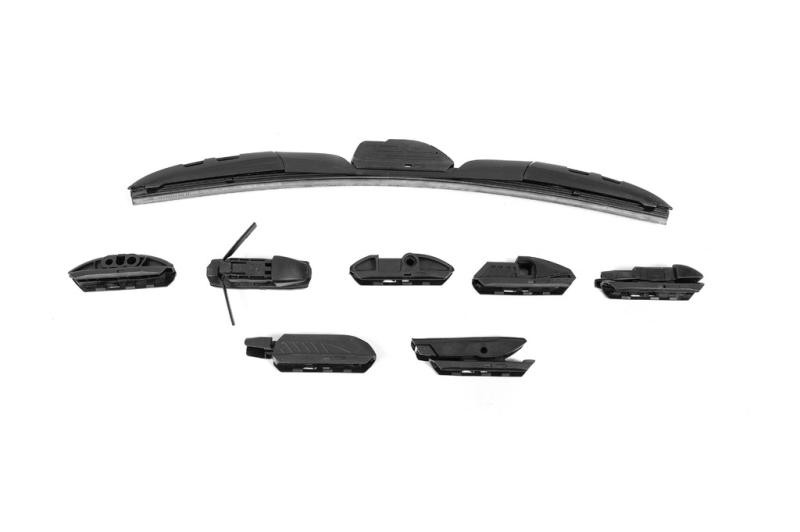 Купити Щітки склоочисників Invels Hybryd (8 типів кріплень, на всі авто!) 480 мм