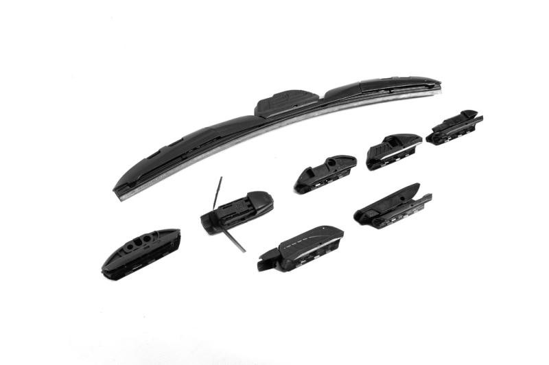 Купити Щітки склоочисників Invels Hybryd (8 типів кріплень, на всі авто!) 480 мм