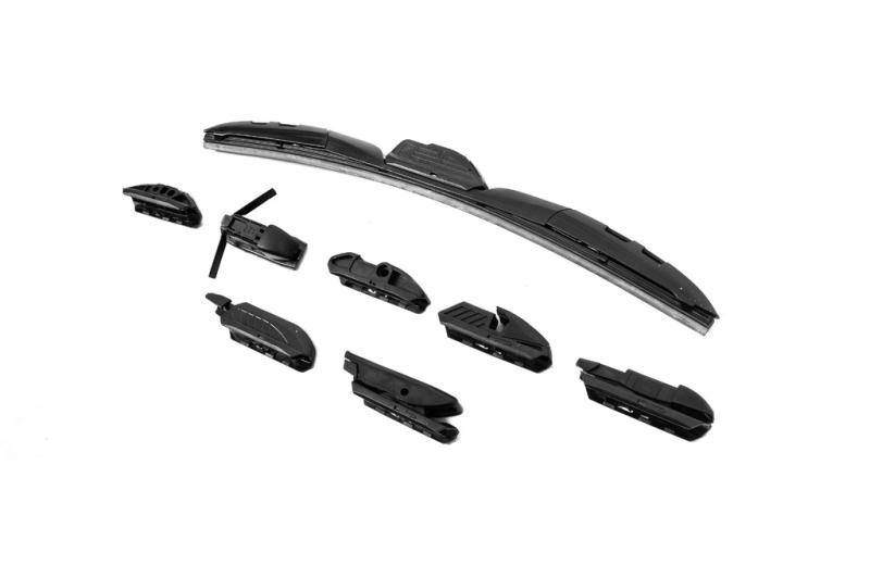 Купити Щітки склоочисників Invels Hybryd (8 типів кріплень, на всі авто!) 700 мм