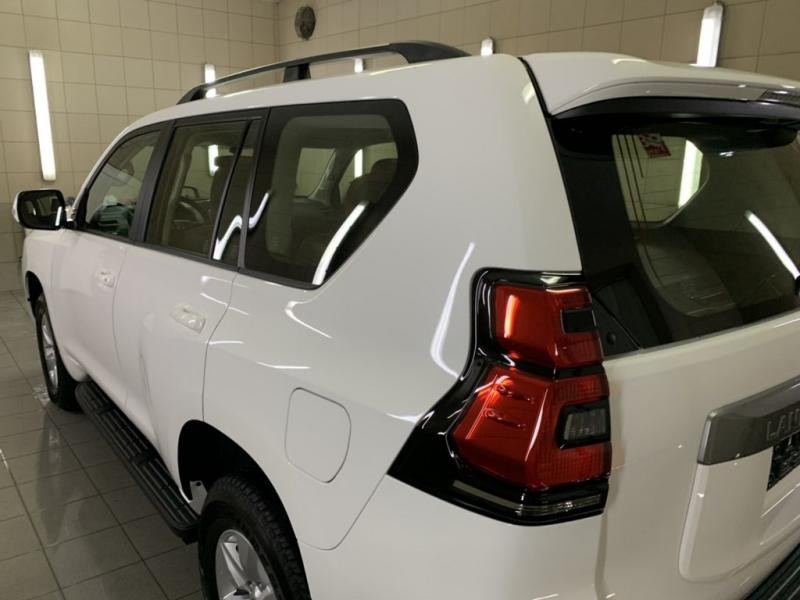 Купити Рейлінги турецька дизайн (Чорні, 2 шт) металеві ніжки для Toyota Land Cruiser Prado 150