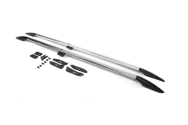 Купити Рейлінги турецька дизайн (Хром, 2 шт) металеві ніжки для Toyota Land Cruiser 200