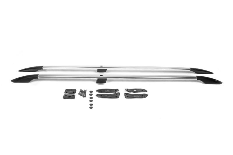 Купити Рейлінги турецька дизайн (Хром, 2 шт) металеві ніжки для Toyota Land Cruiser 200