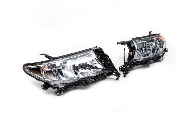 Купити Передня оптика рефлекторна (2017-2025, 2 шт) оригінал для Toyota Land Cruiser Prado 150