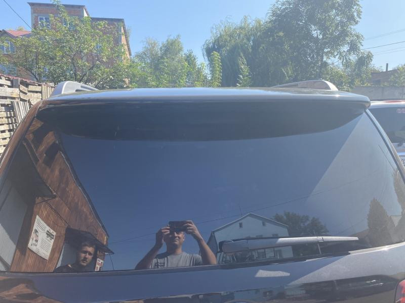 Купити Спойлер без LED (2016-2025) Білий колір для Toyota Land Cruiser 200