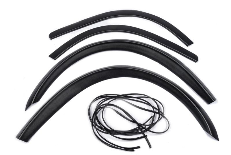 Купить Накладки на арки (4 шт, черные) Черная нержавейка для Mercedes Vito W638 1996-2003 гг