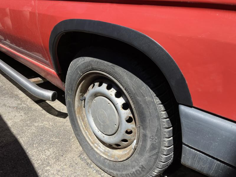 Купить Накладки на арки (4 шт, черные) Черная нержавейка для Mercedes Vito W638 1996-2003 гг