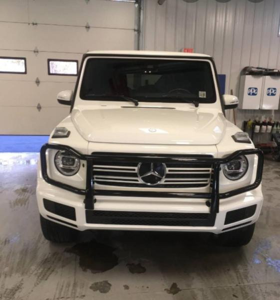 Купить Передняя защита тип-2 (2018-2024) для Mercedes G сlass W463