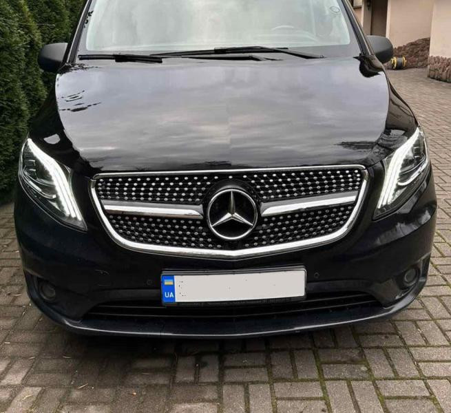 Купить Передняя решетка Diamond (2014-2023 для Vito W447) для Mercedes Vito/V-class W447 2014- гг