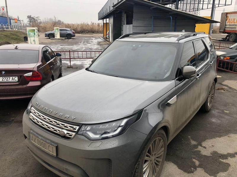 Купить ОЭМ рейлинги (2 шт) Серые для Land Rover Discovery V