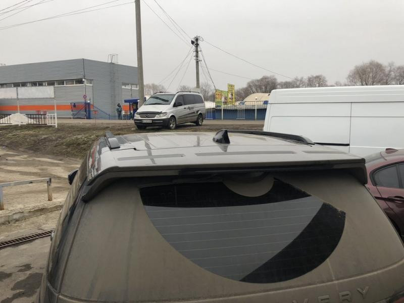 Купить ОЭМ рейлинги (2 шт) Серые для Land Rover Discovery V