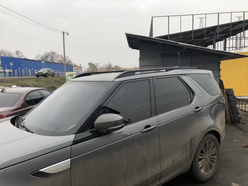 Купить ОЭМ рейлинги (2 шт) Черные для Land Rover Discovery V