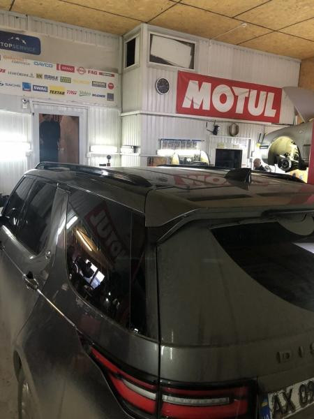 Купить ОЭМ рейлинги (2 шт) Черные для Land Rover Discovery V