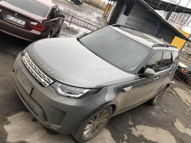Купить ОЭМ рейлинги (2 шт) Черные для Land Rover Discovery V