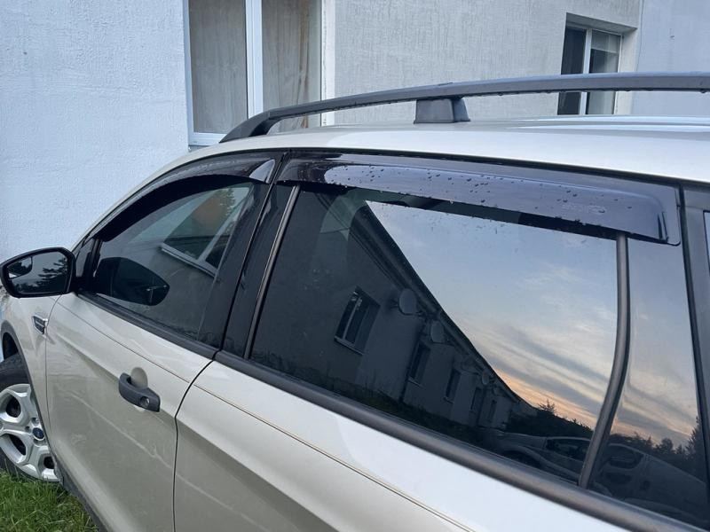 Купить Турецкие рейлинги Черные (2 шт) для Ford Kuga/Escape 2013-2019 гг