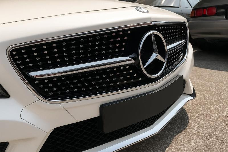 Купити Передня решітка 2011-2014 (Diamond Silver) для Mercedes CLS C218 рр
