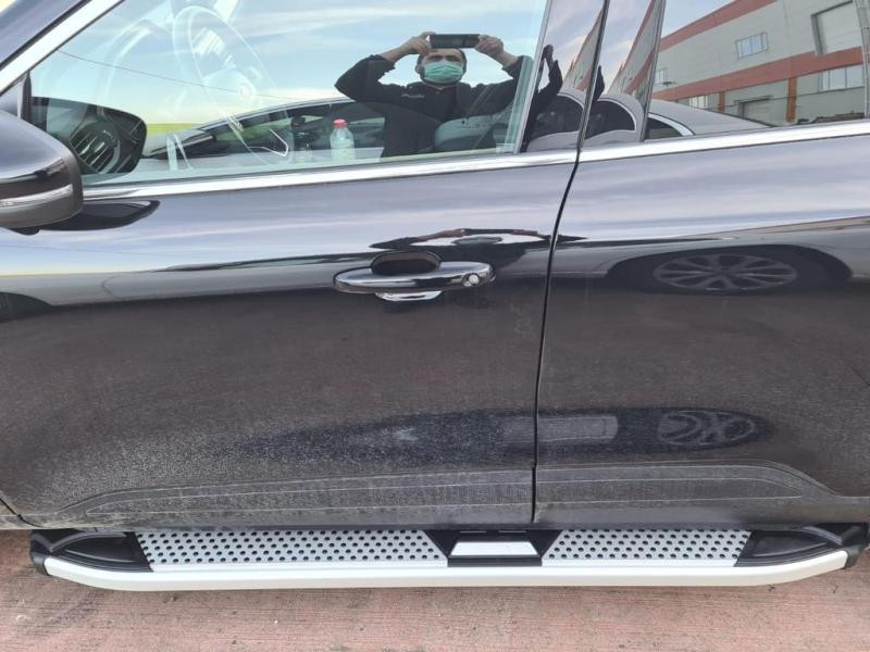 Купити Бокові пороги Mevsim Grey (2 шт., Алюміній) для Ford Kuga/Escape 2019- рр