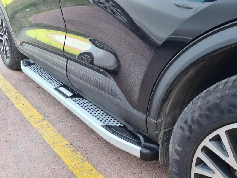 Купити Бокові пороги Mevsim Grey (2 шт., Алюміній) для Ford Kuga/Escape 2019- рр