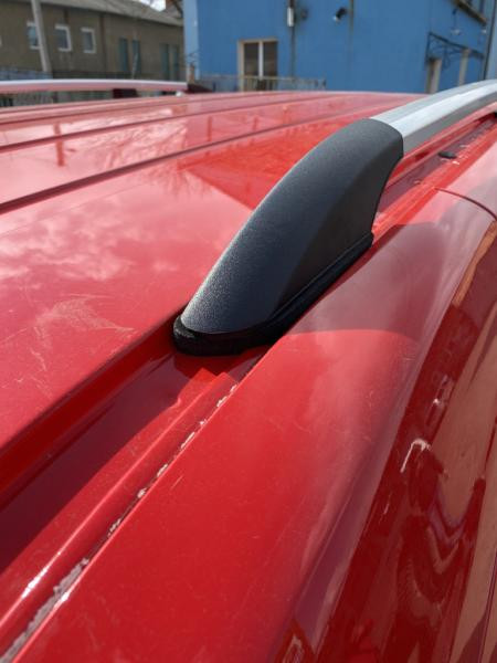 Купити рейлінги Хром Стандартна, пластикові ніжки для Ford Connect 2014-2021 рр