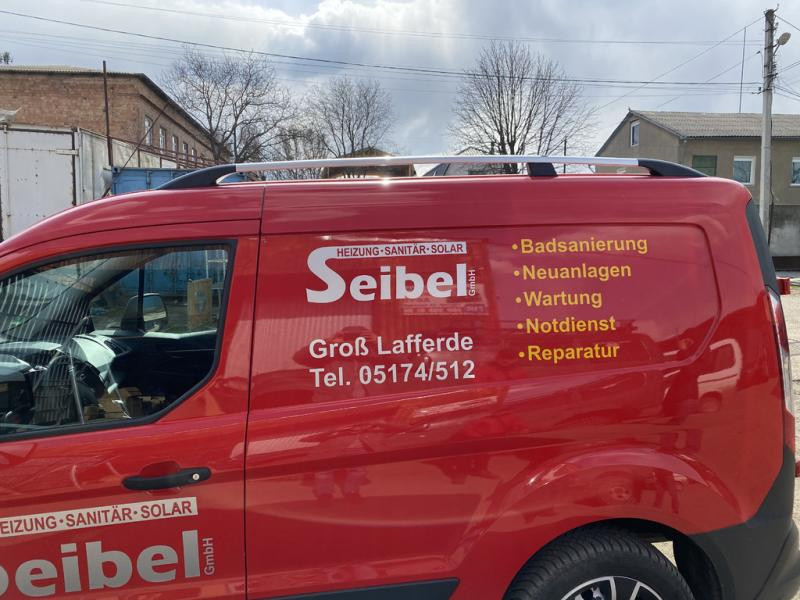 Купити рейлінги Хром Стандартна, пластикові ніжки для Ford Connect 2014-2021 рр