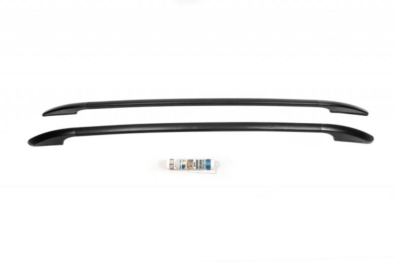 Купить Рейлинги OmsaLine Solid (2 шт, черные) для Volkswagen Golf 7/E-Golf