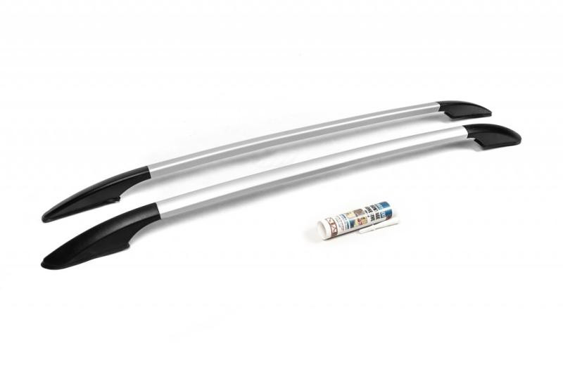 Купить Рейлинги OmsaLine Solid (2 шт, серые) для Volkswagen Tiguan 2016-2023 гг