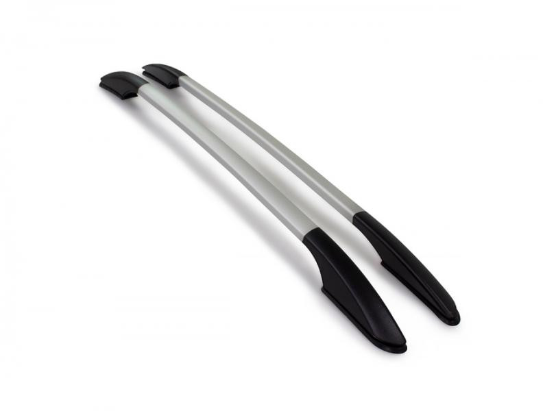 Купить Рейлинги OmsaLine Solid (2 шт, серые) для Fiat Fullback 2016- гг