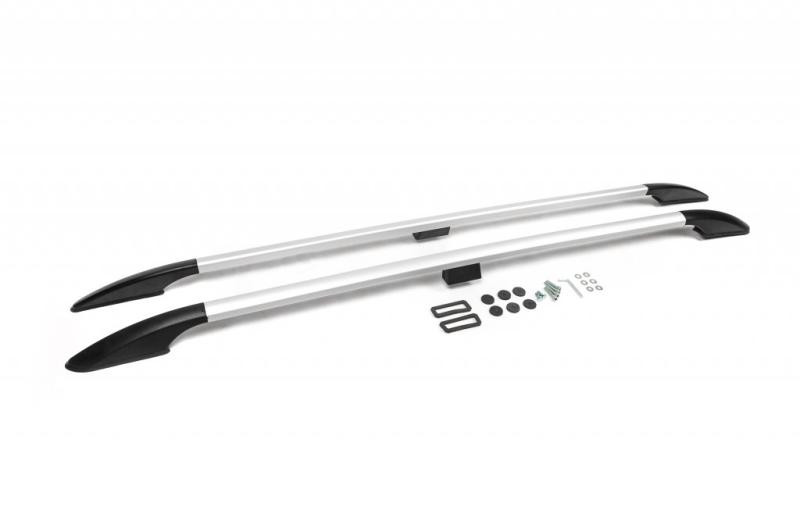 Купити Рейлінги OmsaLine Solid (2 шт, сірі) Довга база для Toyota Proace City