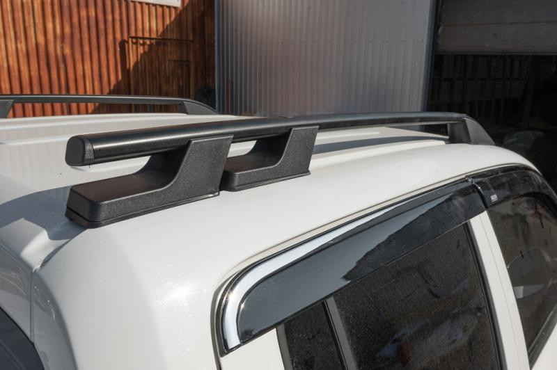 Купить Рейлинги OmsaLine Sport (2 шт, черные) для Volkswagen Amarok 2010-2022 гг