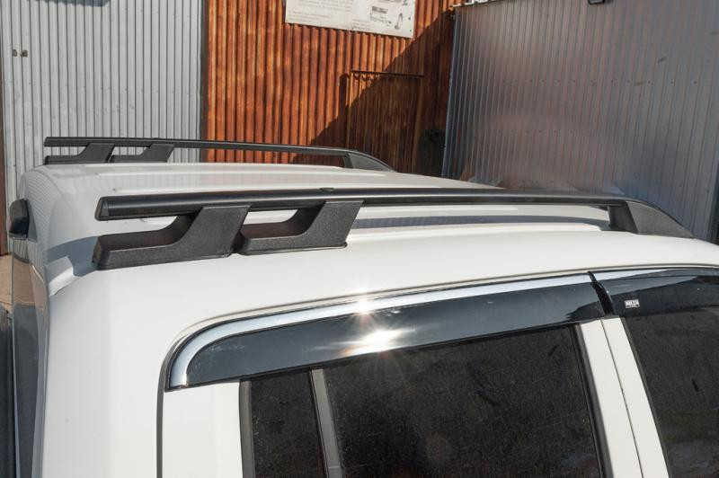 Купить Рейлинги OmsaLine Sport (2 шт, черные) для Volkswagen Amarok 2010-2022 гг