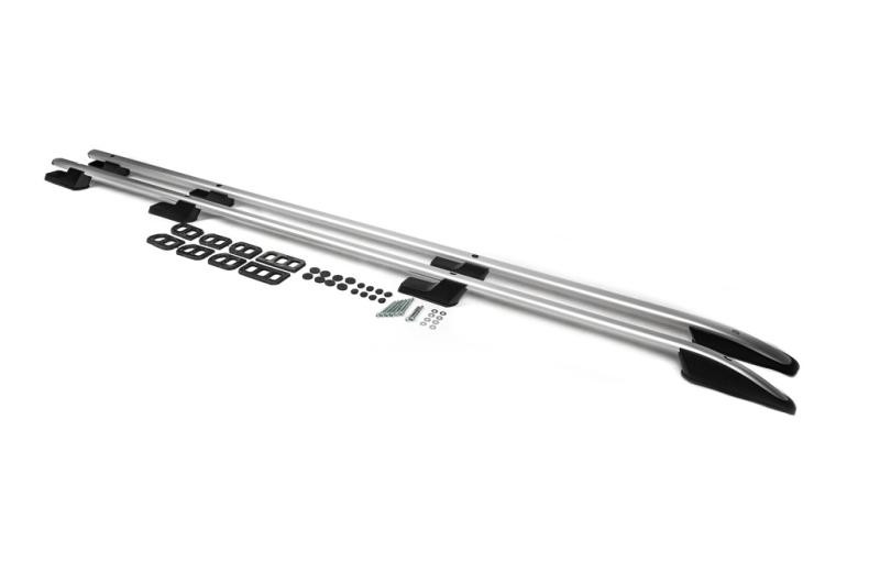 Купити Рейлінги OmsaLine Sport (2 шт, сірі) довга база для Ford Transit 2014- рр