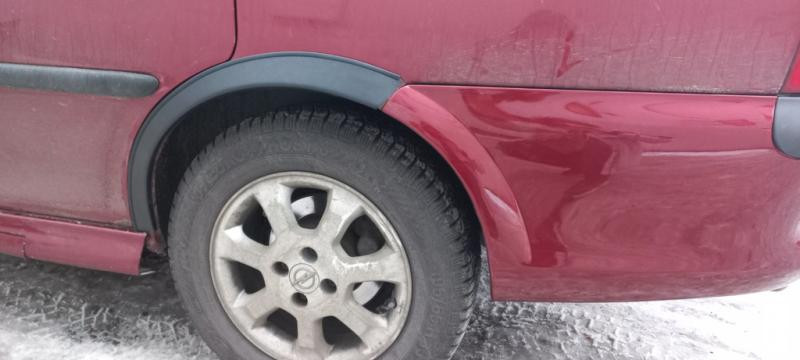 Купити Накладки на арки (4 шт, чорні) ABS пластик для Opel Vectra B 1995-2002 рр