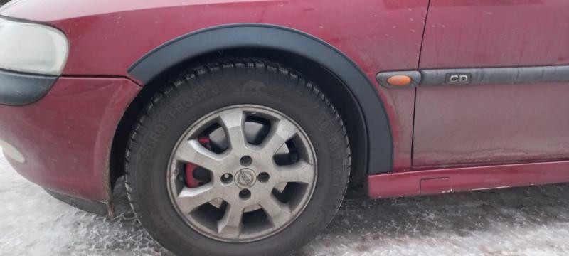 Купити Накладки на арки (4 шт, чорні) ABS пластик для Opel Vectra B 1995-2002 рр