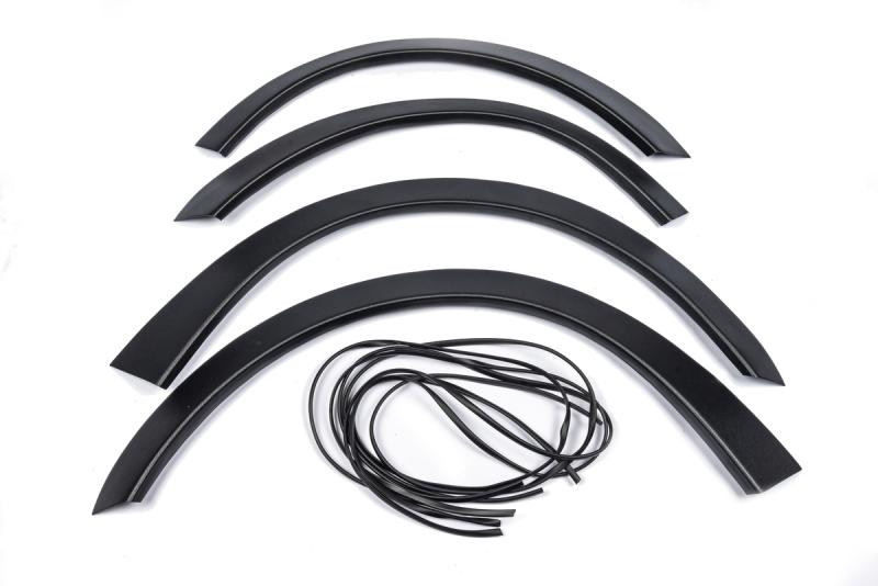 Купити Накладки на арки (4 шт, чорні) ABS пластик для Opel Vectra B 1995-2002 рр